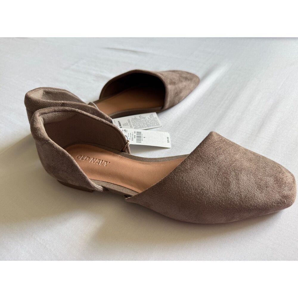 NEW Old Navy D'Orsay Flats | Taupe | Size 6